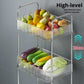 Multi-Layer Storage Trolley Rack