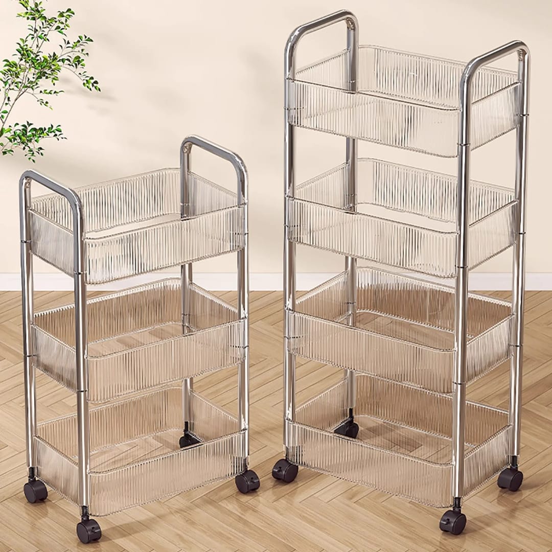Multi-Layer Storage Trolley Rack