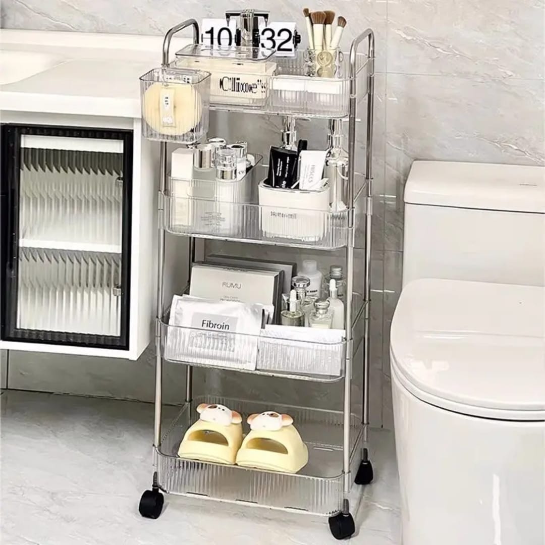 Multi-Layer Storage Trolley Rack