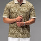 Multi Printed Collar Polo