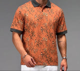 Multi Printed Collar Polo