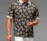 Multi Printed Collar Polo