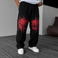 Multi Print Baggy Trouser