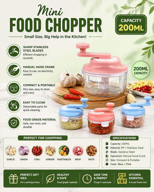 Multifunctional Mini Chopper