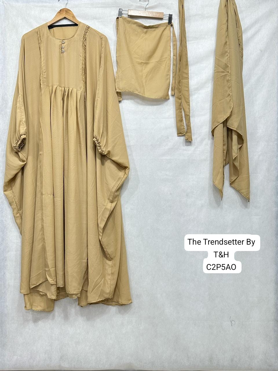 4 Piece Abaya