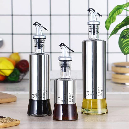 Nozzle Glass Oil Bottle