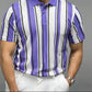 Old Money Stripe Printed Polo