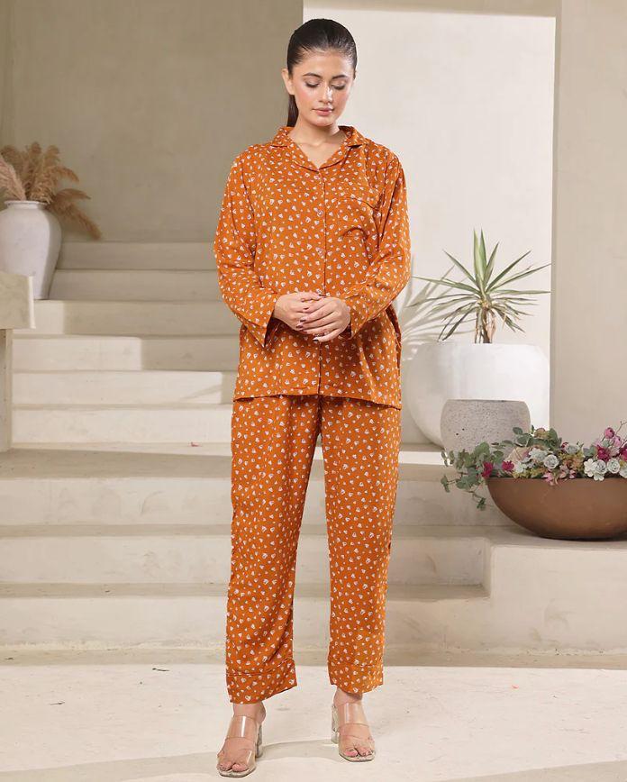 Orange Dotted-Night
