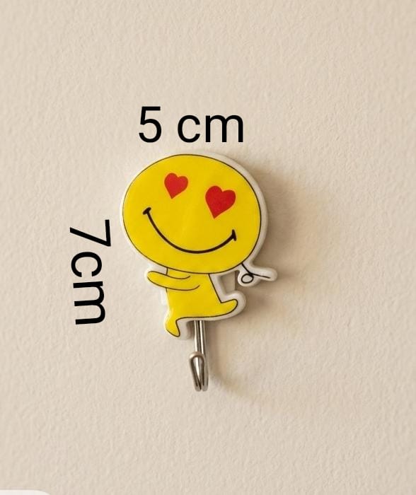 Pack of 9 Pcs Emoji Wall Hooks