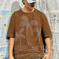 Palm Tree Drop Shoulder T-Shirt