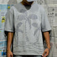 Palm Tree Graphic Printed Dropshoulder
