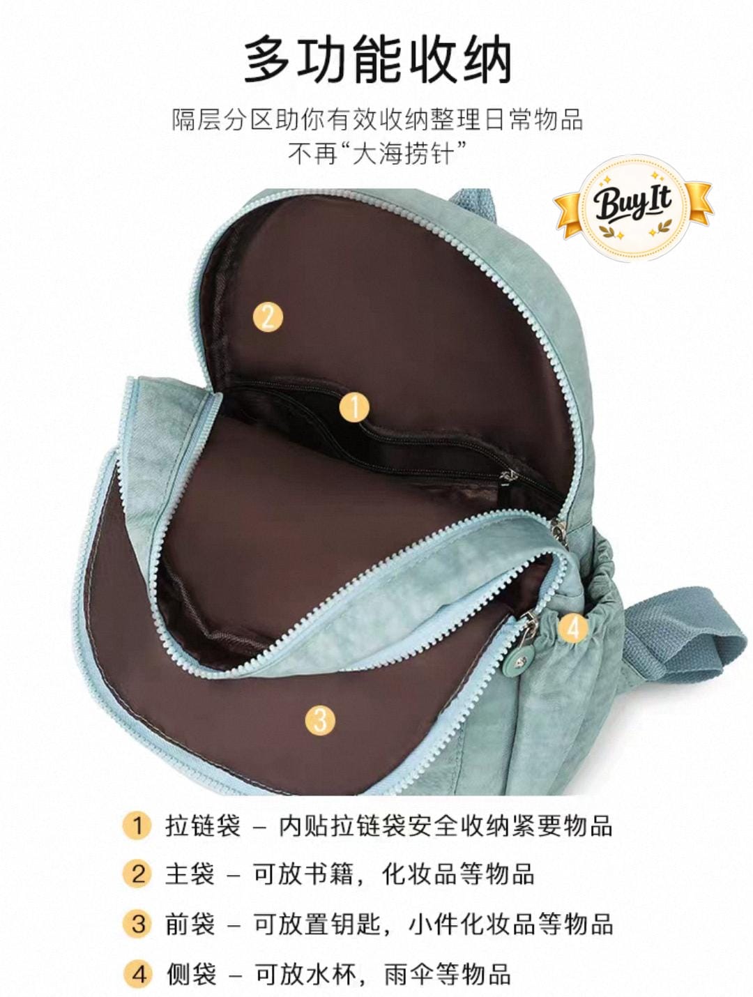 Parachute Travel Backpack
