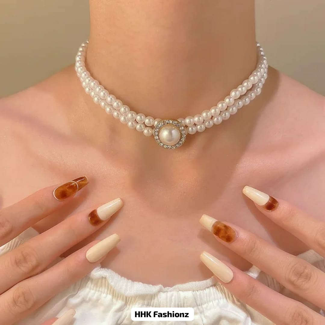 Pearl Necklace Set