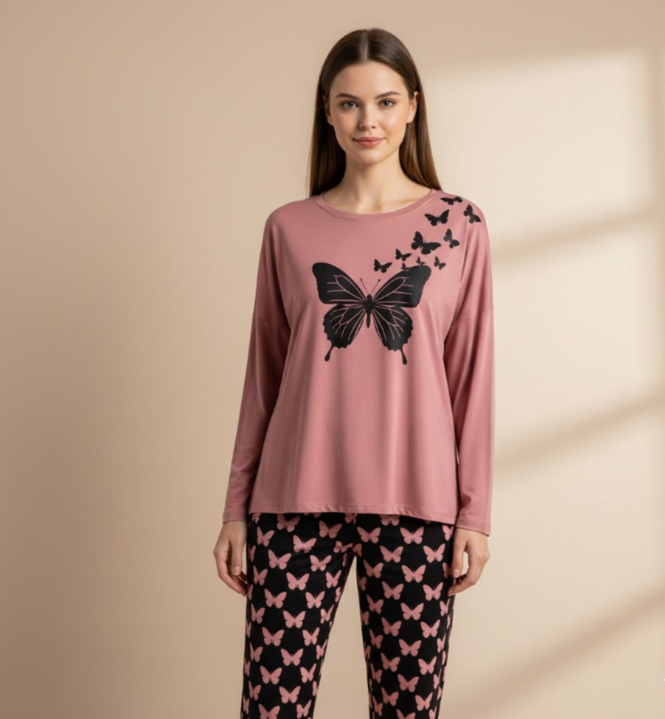 Pink-Night suit
