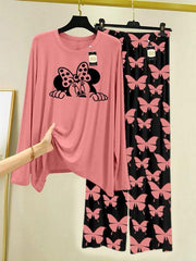 Pink-Night suit