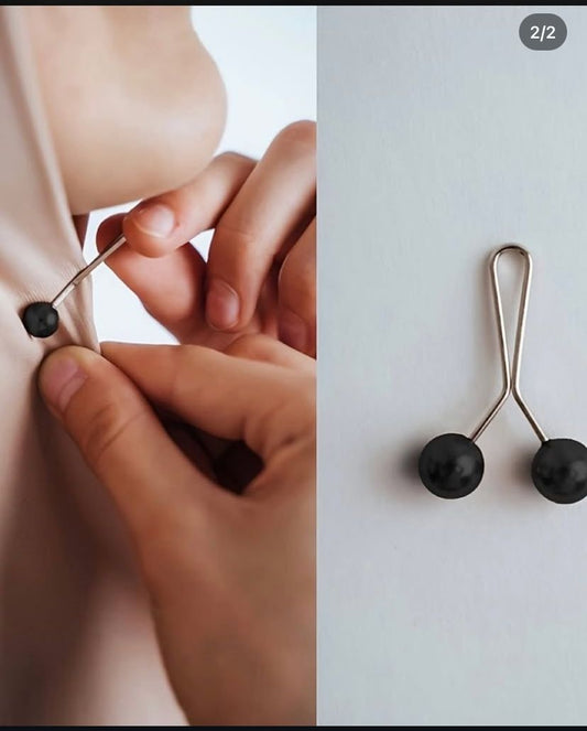 Pearls Hijab Pin