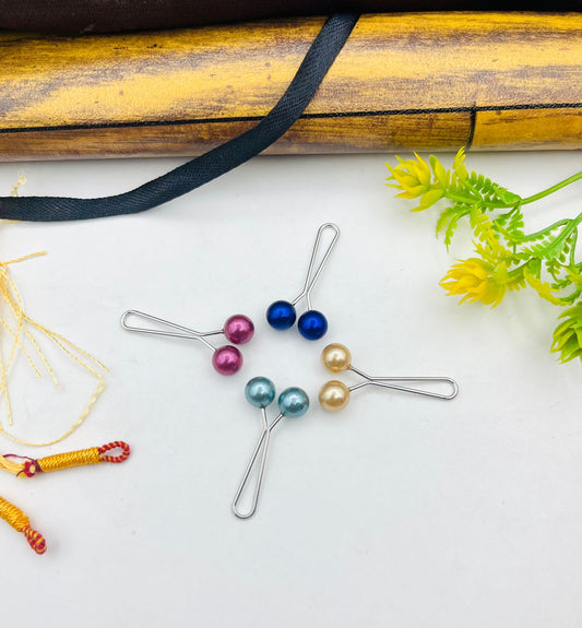 Pearls Hijab Pin
