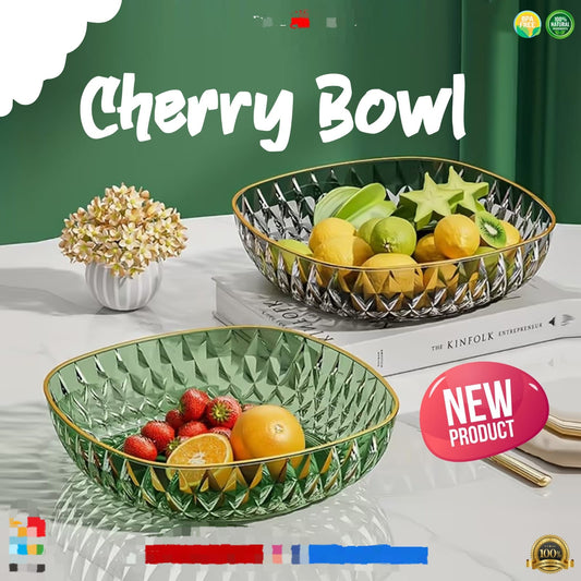 Plastic Cherry Bowl