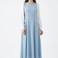 Platted Georgette Maxi