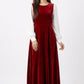 Platted Georgette Maxi