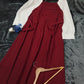 Platted Georgette Maxi