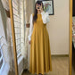 Platted Georgette Maxi