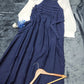 Platted Georgette Maxi