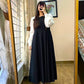 Platted Georgette Maxi