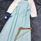 Platted Georgette Maxi