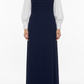 Platted Georgette Maxi