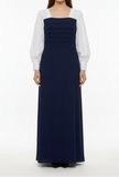 Platted Georgette Maxi