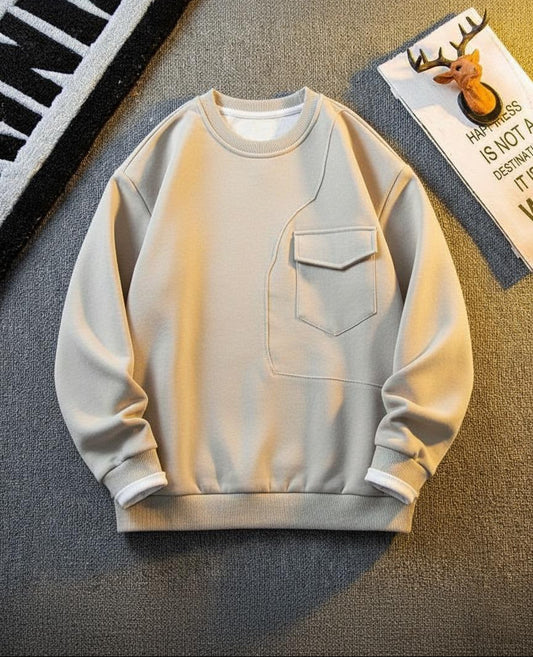 Pocket Style Sweat Shirt
