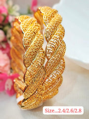 Golden & Silver Polish Bangle