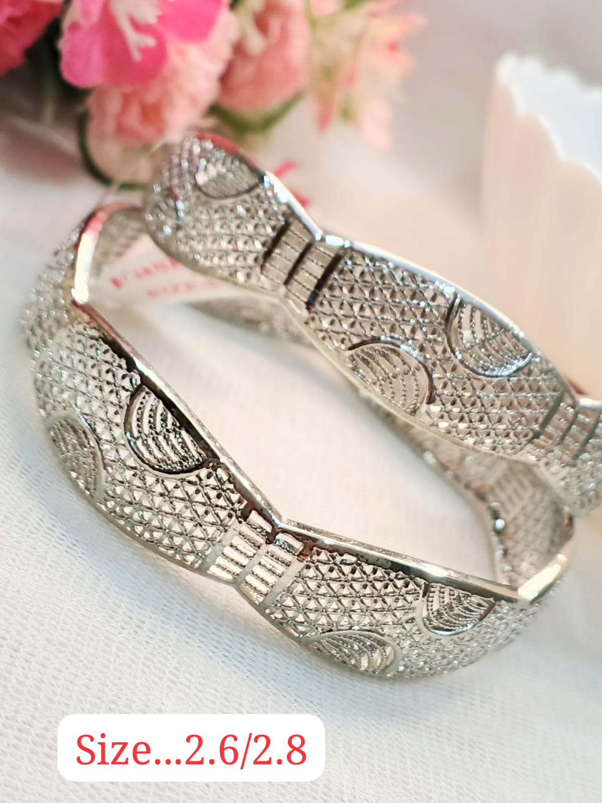 Golden & Silver Polish Bangle