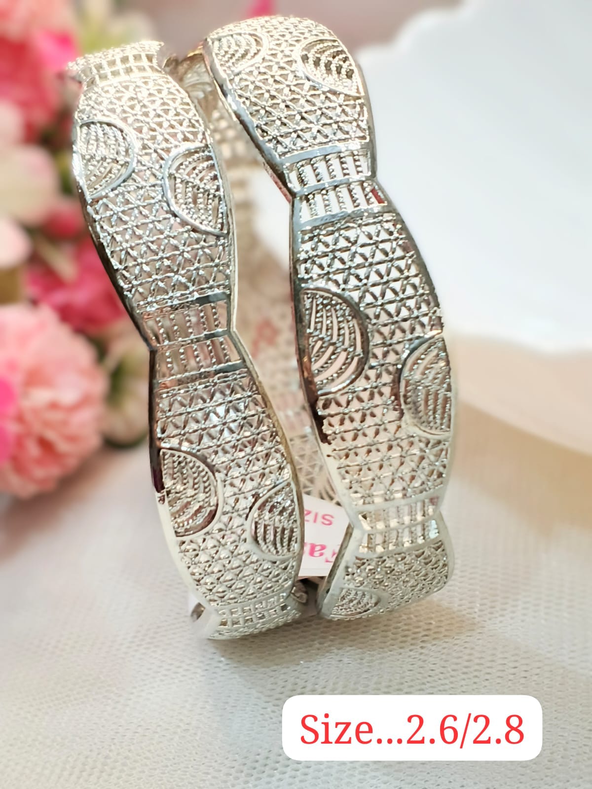 Golden & Silver Polish Bangle