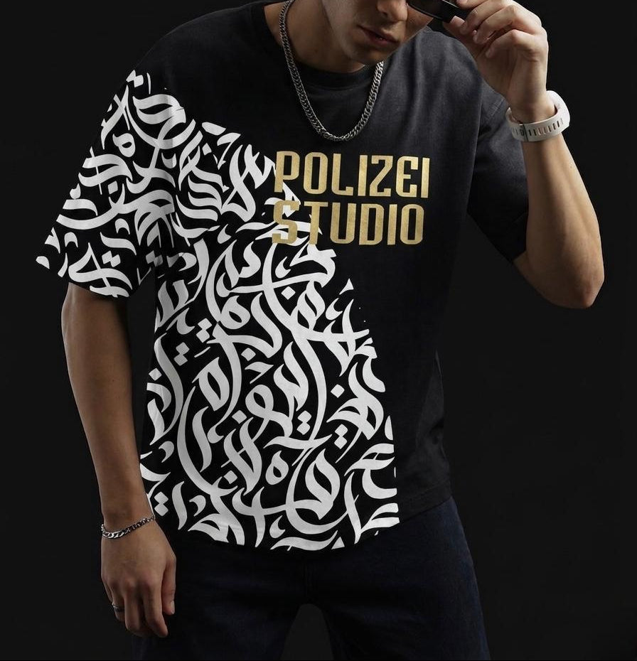 Polizie Studio Printed Dropshoulder