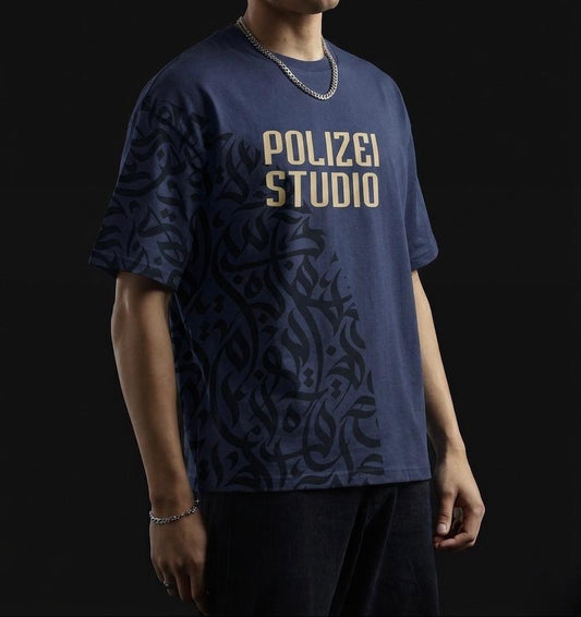Polizie Studio Printed Dropshoulder