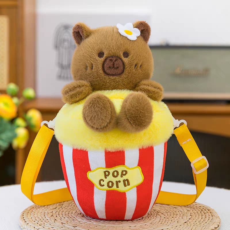 Popcorn Teddy Bear Bag