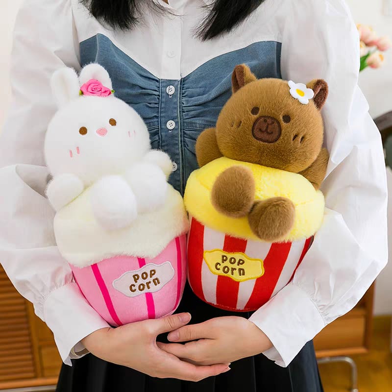 Popcorn Teddy Bear Bag