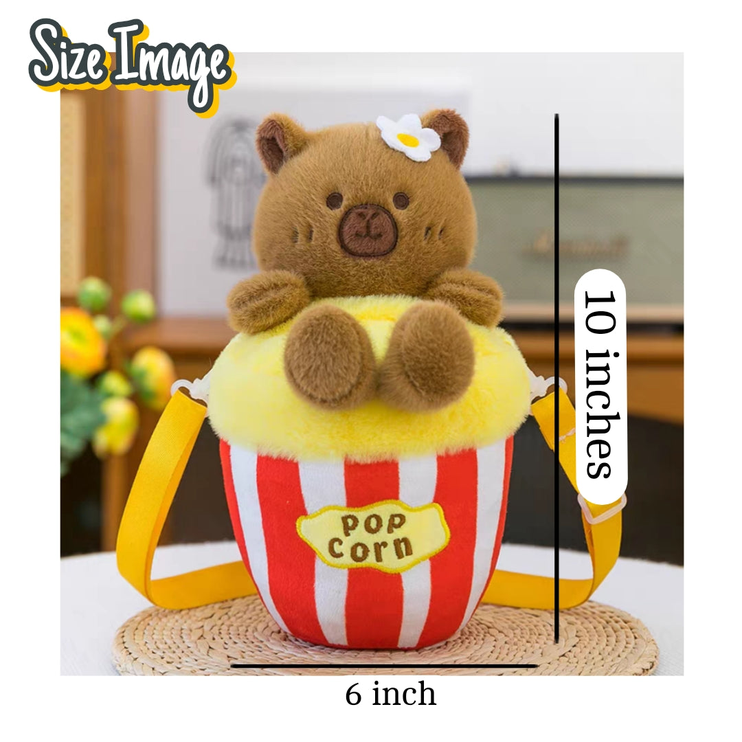 Popcorn Teddy Bear Bag