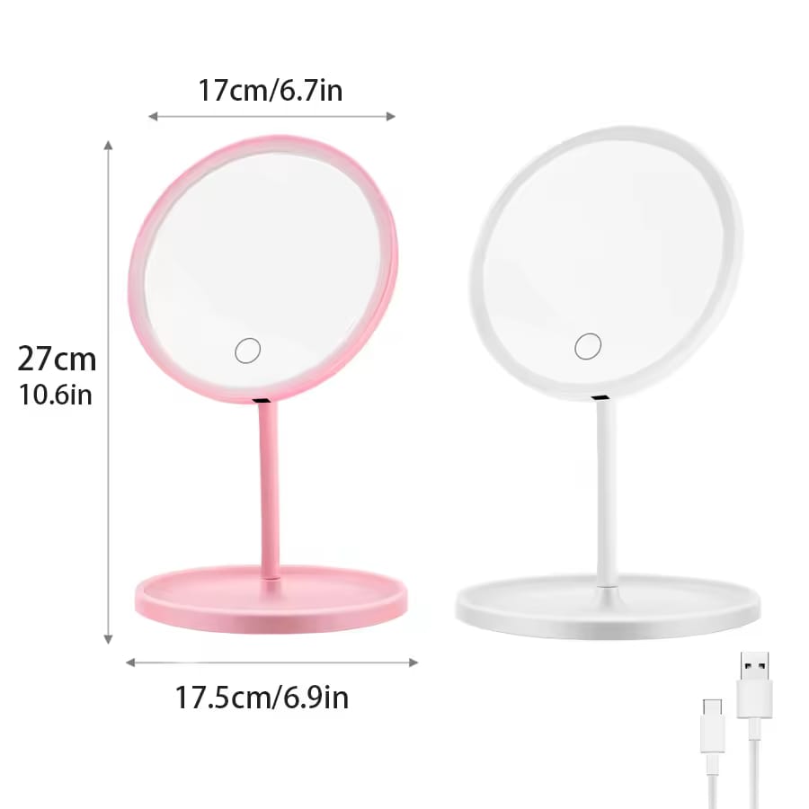 Portable LED Makeup Mirror