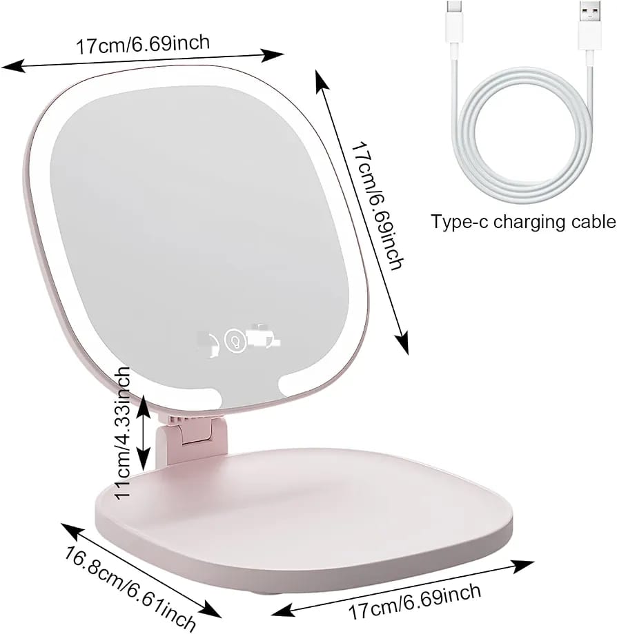 Portable Travel Mirror