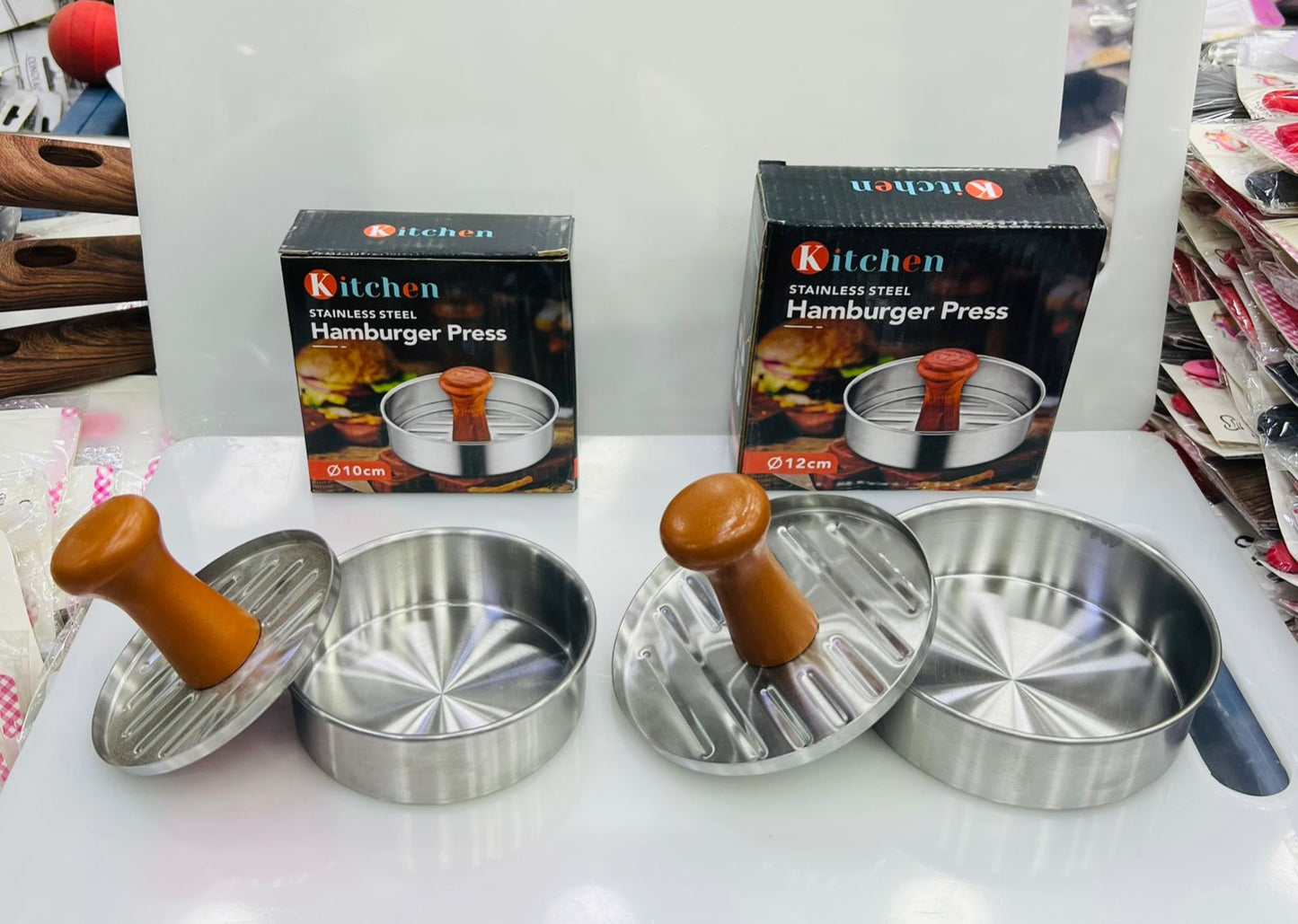 Burger Press Material