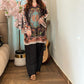 Printed 2 Piece Dress