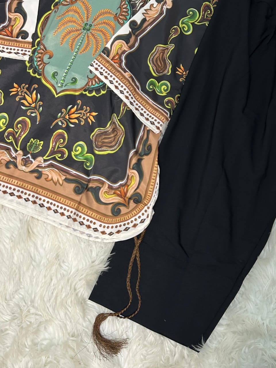 Printed 2 Piece Dress