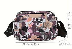 Printed Crossbody Bag