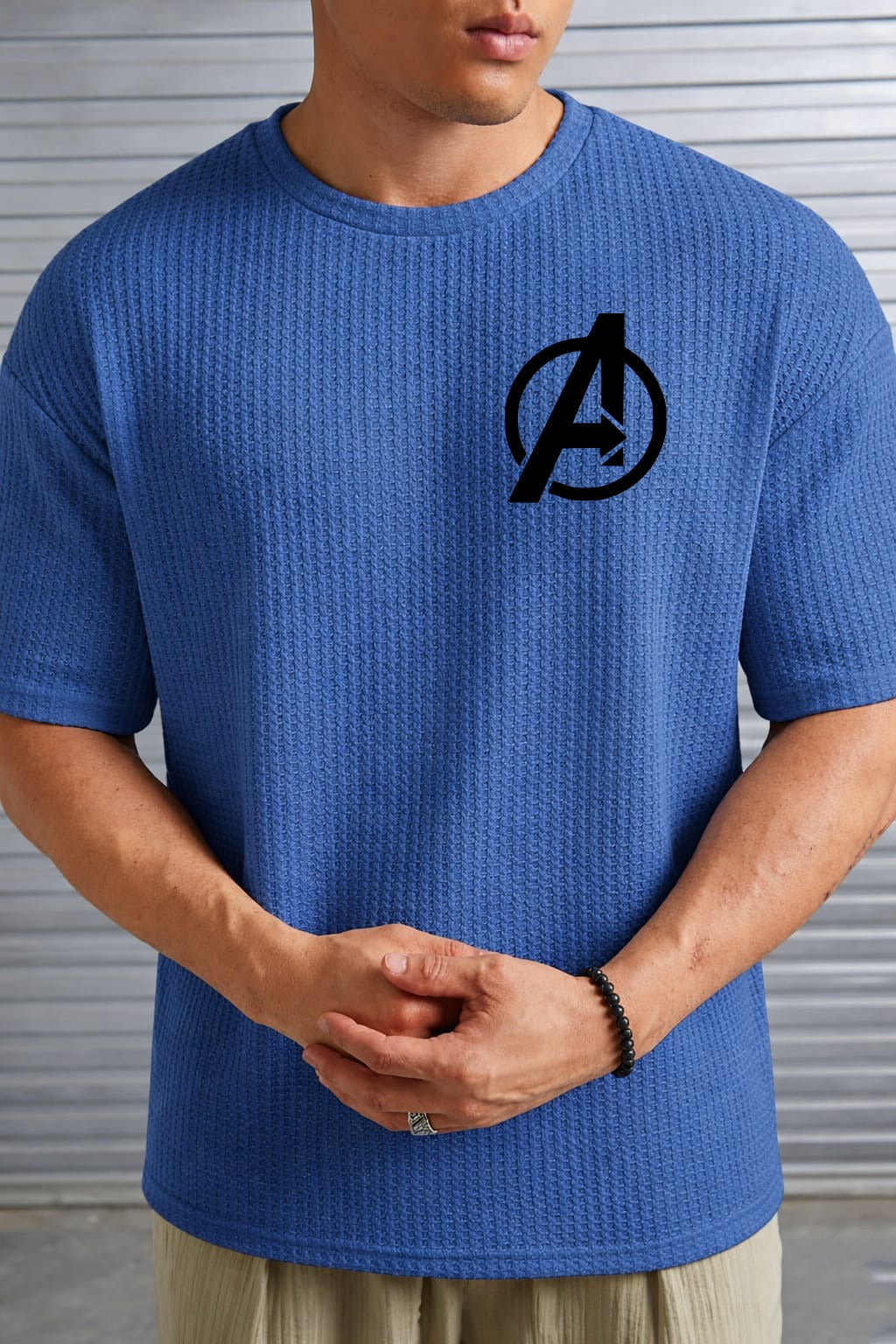 Printed Drop Shoulder