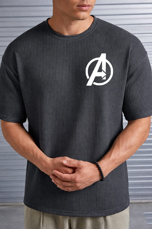 Printed Drop Shoulder