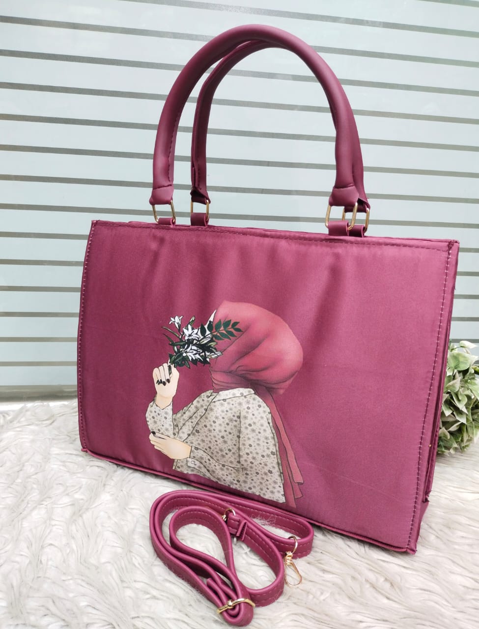 Printed Handbag
