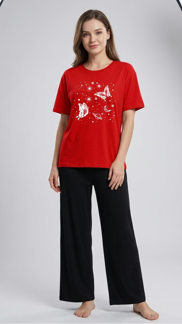 Printed Night Dress